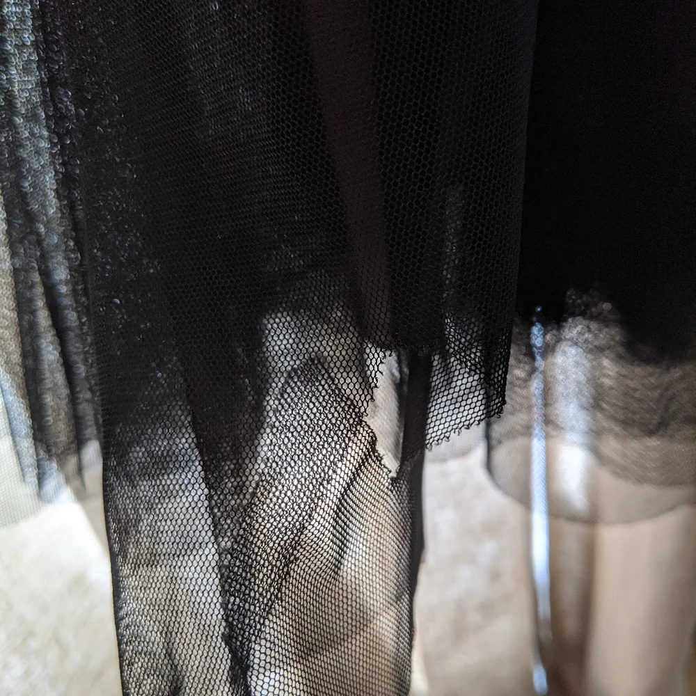 BCBG Maxazria Maggie Mauve Tulle Gown - Picture 6 of 10